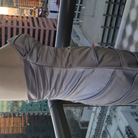 David's Bridal Bridesmaid Charmeuse Draped Strapless Dress - Size 4 Check Photos - Picture 11 of 15